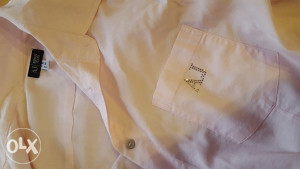 Armani jeans košulja, veličina L, svjetlo roze