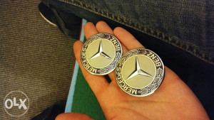 Mercedes znak plasticni 5.7cm
