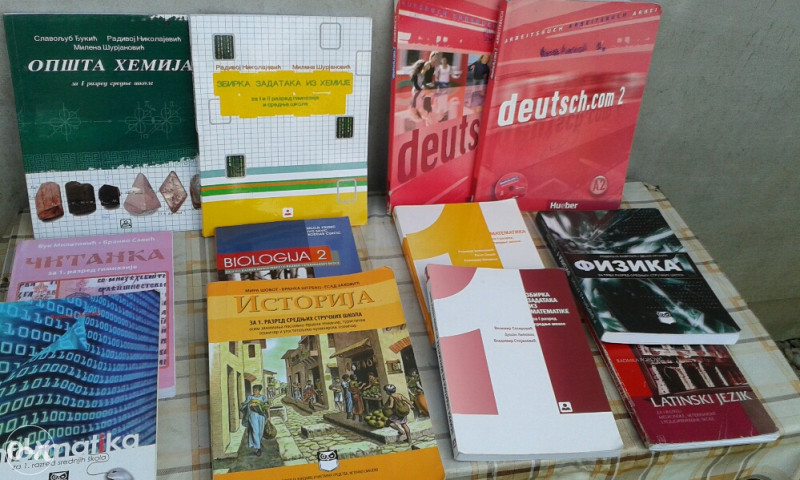 Knjige za osnovnu i srednju skolu,svi razredi