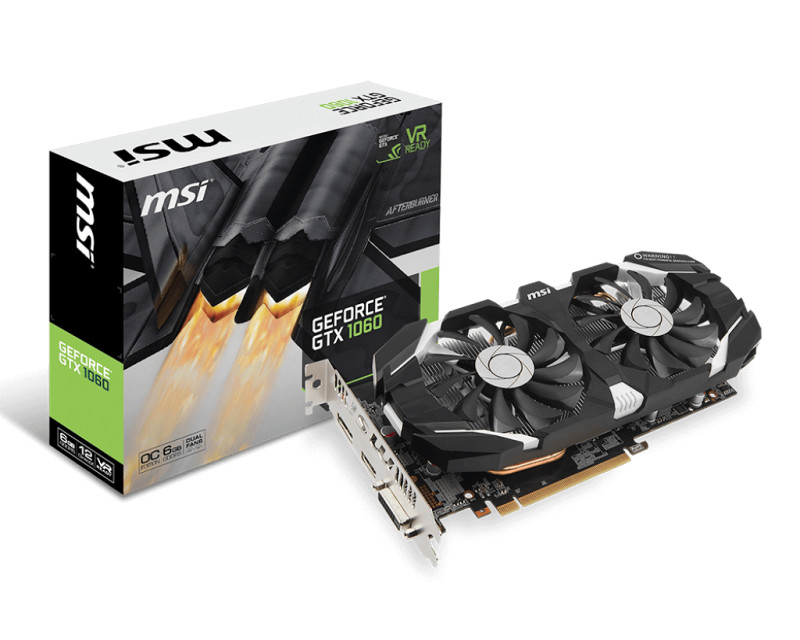 MSI GTX GTX1060/GTX 1060 6GB GDDR5 OC