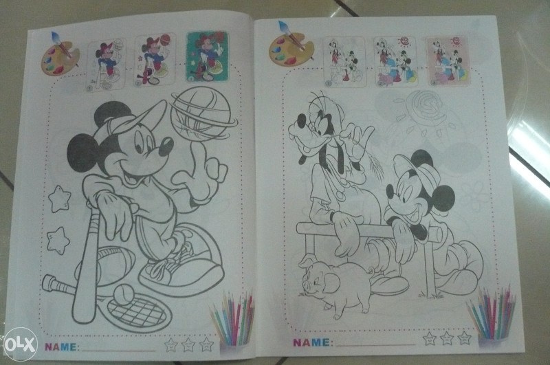 Sveska za bojenje bojanka miki maus (mickey mouse)
