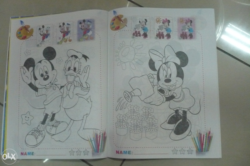 Sveska za bojenje bojanka miki maus (mickey mouse)