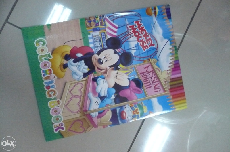 Sveska za bojenje bojanka miki maus (mickey mouse)