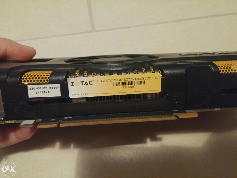 GeForce GTX 570 ti Zotac 1280MB Limited Edition