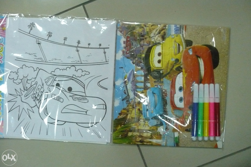 Bojanka set 3 auta (cars 3)