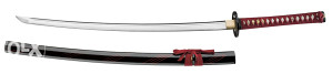 Katana - Magnum Messer Red Samurai