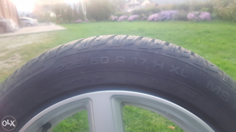 aluminijumske felge sa zimskim gumama 17"