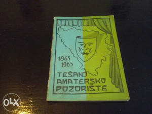 Knjiga TEŠANJ AMATERSKO POZORIŠTE 1865-1965 g.