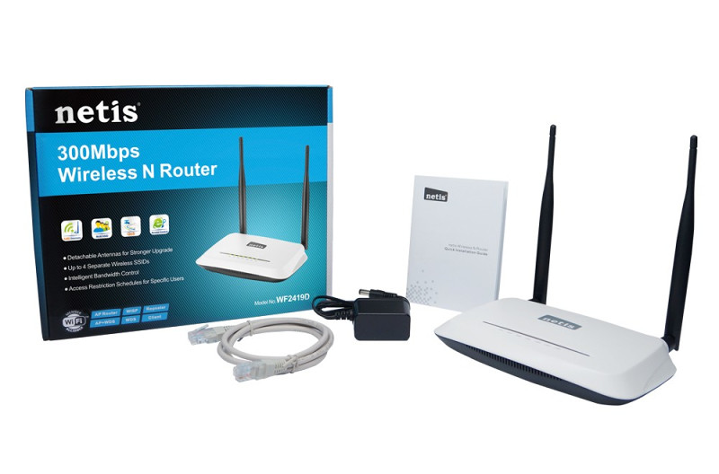 WF2419D 300Mbps Wireless N Router, odvojive antene