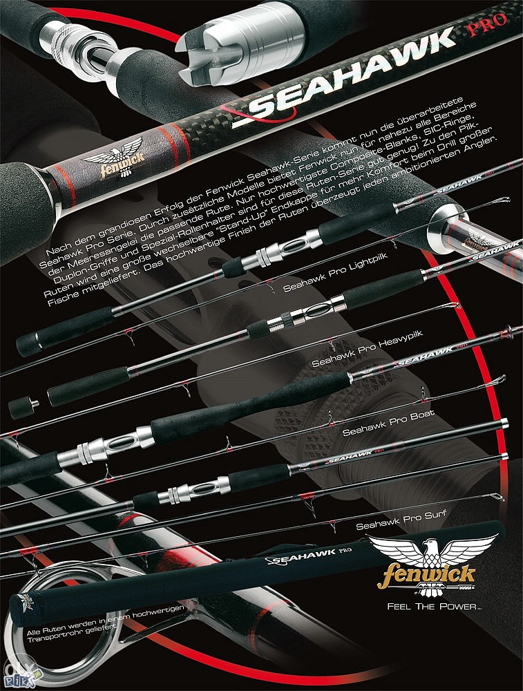 Fenwick Seahawk Pro 2,7 m 25-125 gr-NOVO