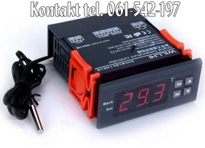 Digitalni termostat 220V - regulator temperature 0,1C