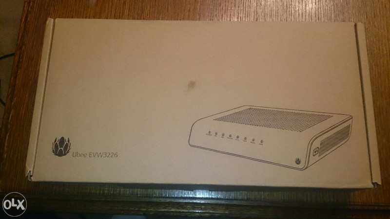 Ubee EVW3226 CABELMODEM-eMTA-WLAN-ROUTER